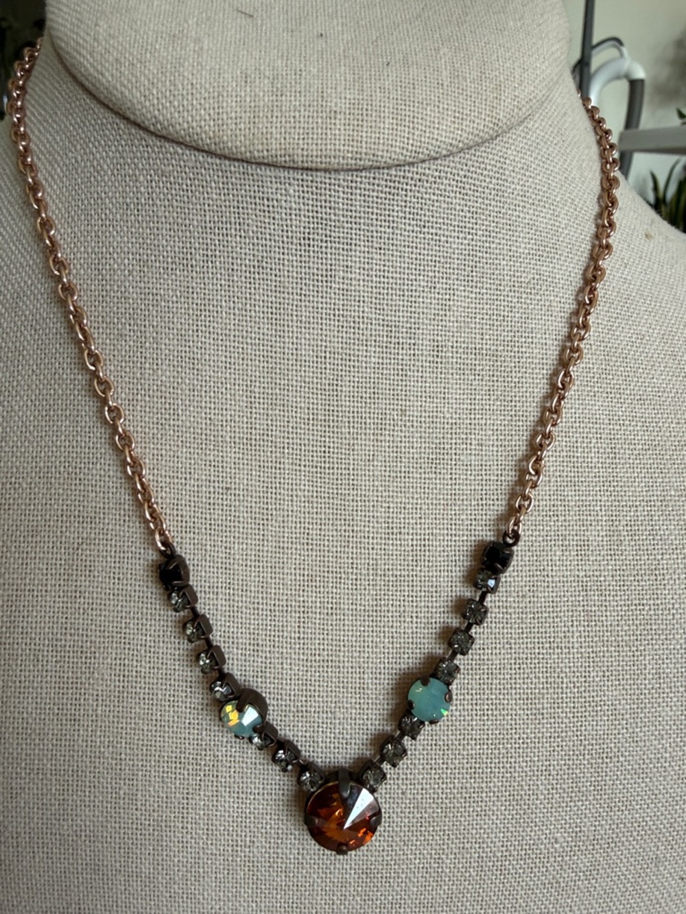 Sabika Spring 2012 Art to Wear Swarovski Choker
